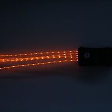LED Schweifbeleuchtung Orange inkl. Ladegerät