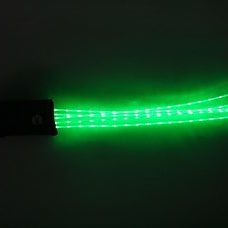 LED Schweifbeleuchtung Grün inkl. Ladegerät