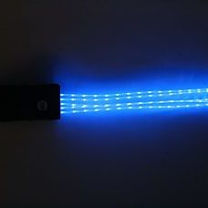 LED Schweifbeleuchtung Blau inkl. Ladegerät